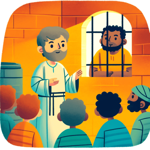 Pablo en la carcel en su Segundo viaje misionero